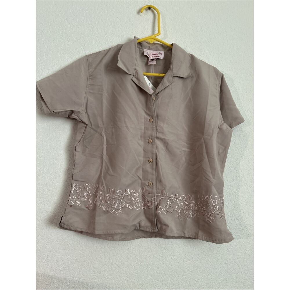 Girls Large Short Sleeve Tops NWT Donna Nicols